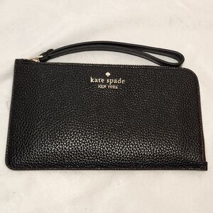 Kate Spade Black Wristlet